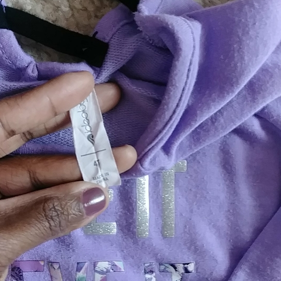 Girls 4T Cropped Long Sleeve - Picture 2 of 4